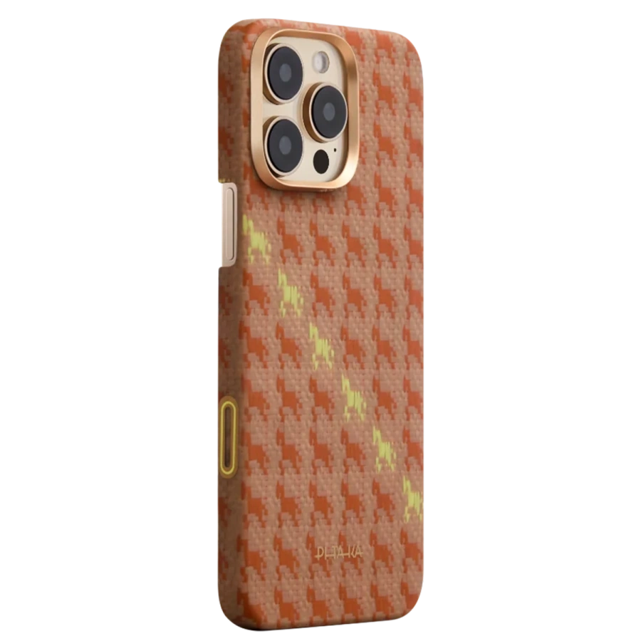 Чехол Pitaka Ultra-Slim Case with PitaTap for iPhone 16 Pro - Amber