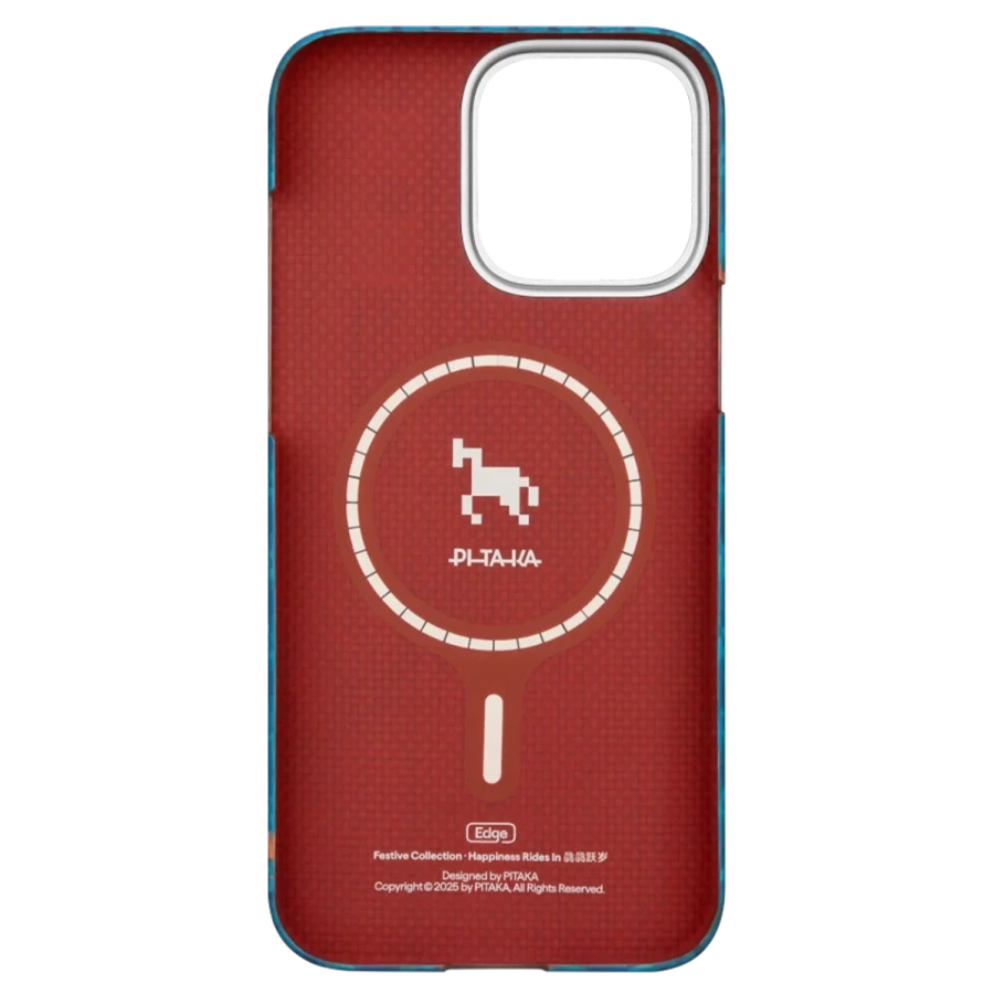 Чехол Pitaka Ultra-Slim Case with PitaTap for iPhone 16 Pro - Indigo