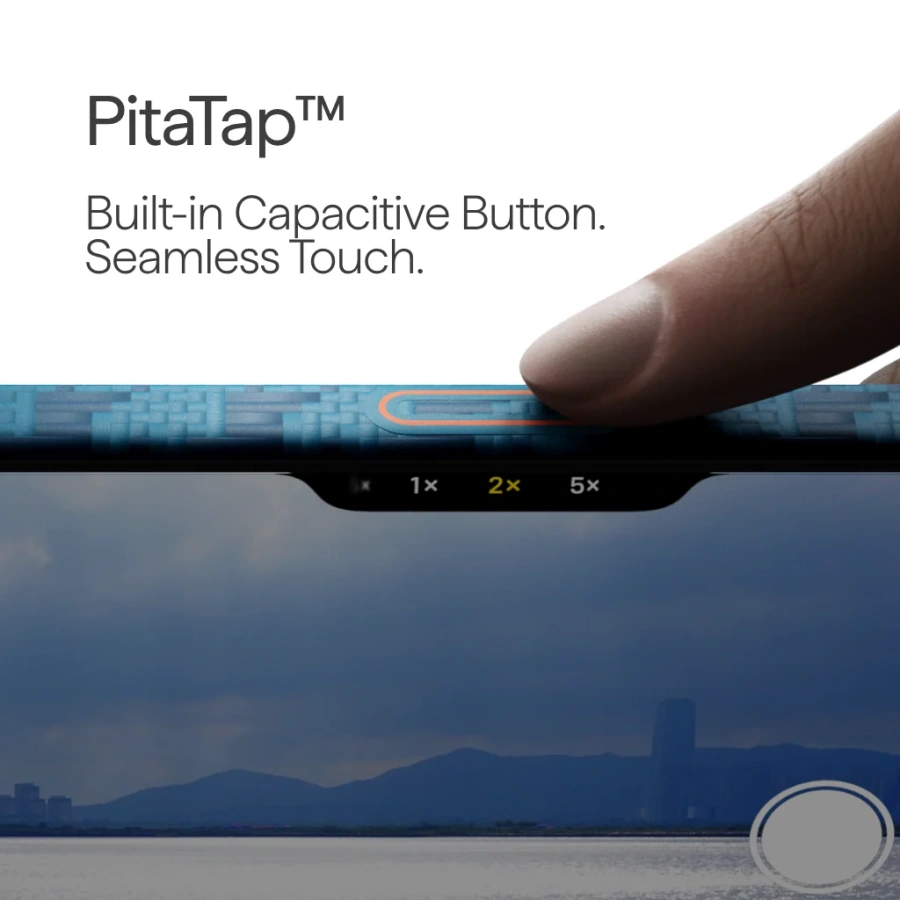 Чехол Pitaka Ultra-Slim Case with PitaTap for iPhone 16 Pro - Indigo