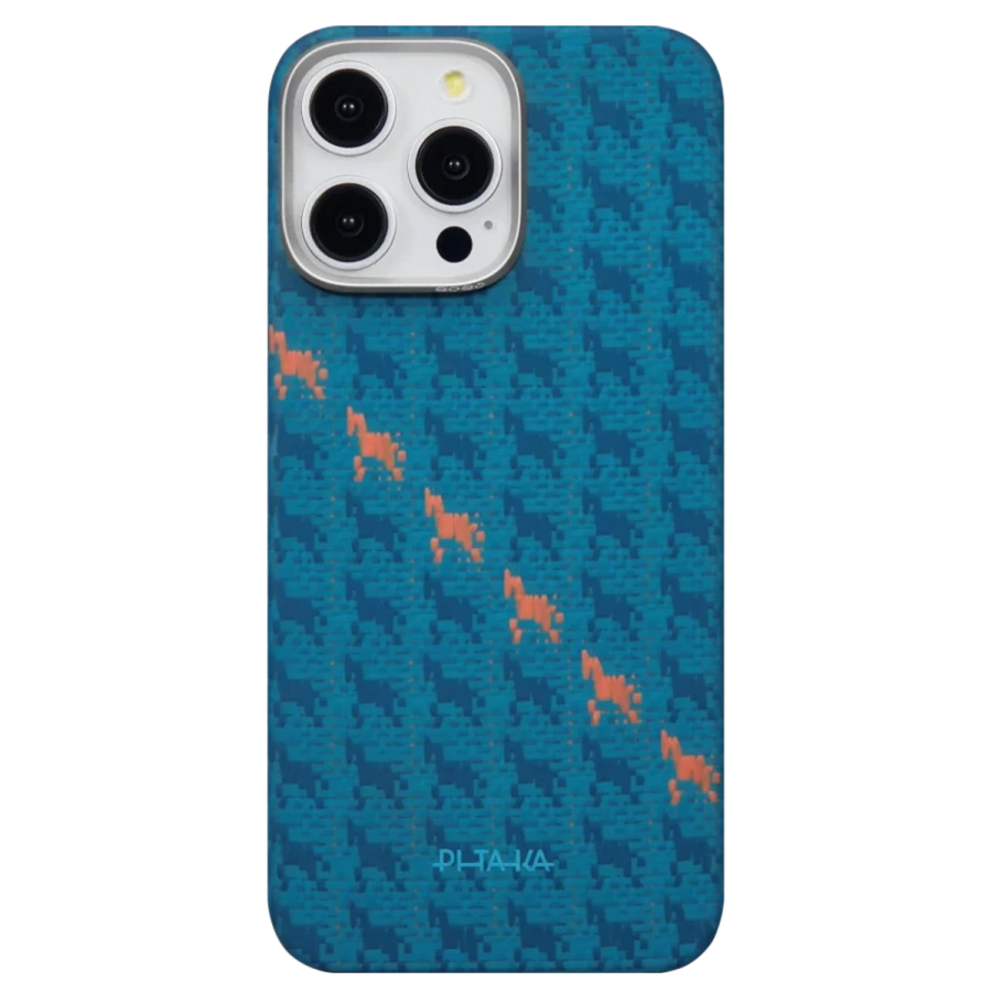 Чехол Pitaka Ultra-Slim Case with PitaTap for iPhone 16 Pro - Indigo