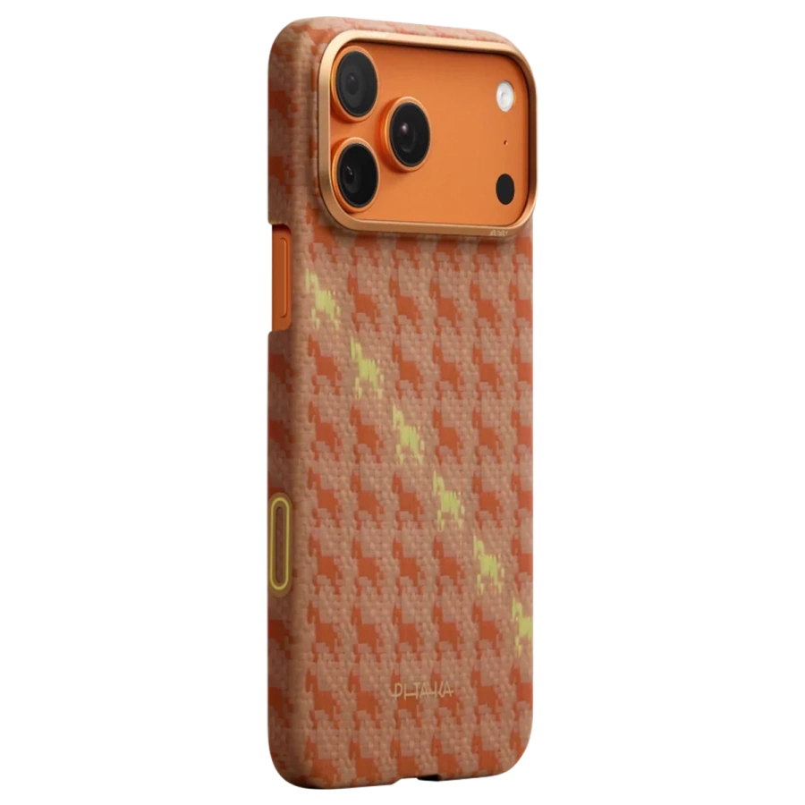 Чохол Pitaka Edge Ultra-Slim Case with PitaTap for iPhone 17 Pro - Amber (HR1701P)