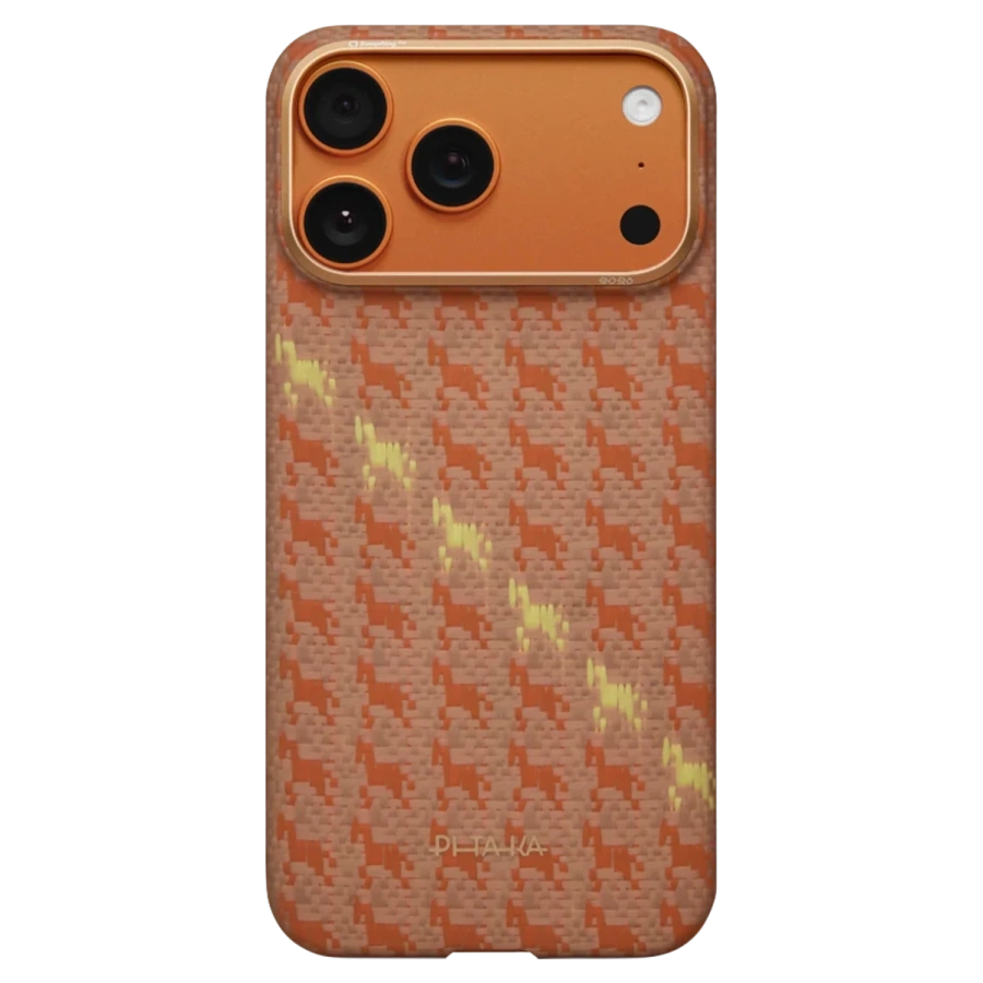 Чохол Pitaka Edge Ultra-Slim Case with PitaTap for iPhone 17 Pro - Amber (HR1701P)