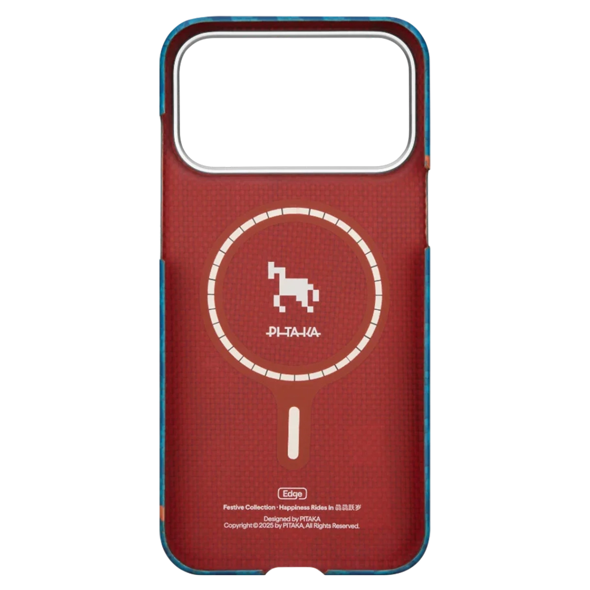 Чохол Pitaka Ultra-Slim Case with PitaTap for iPhone 17 Pro - Indigo