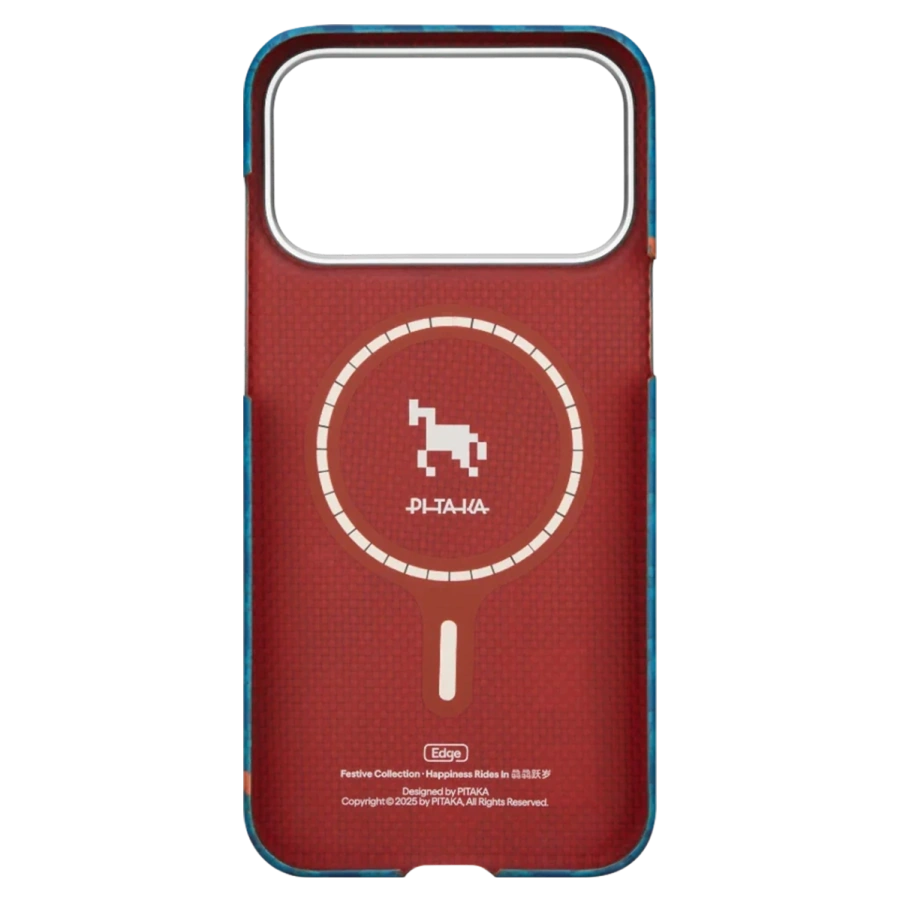 Чехол Pitaka Edge Ultra-Slim Case with PitaTap for iPhone 17 Pro Max - Indigo (HR1702PM)