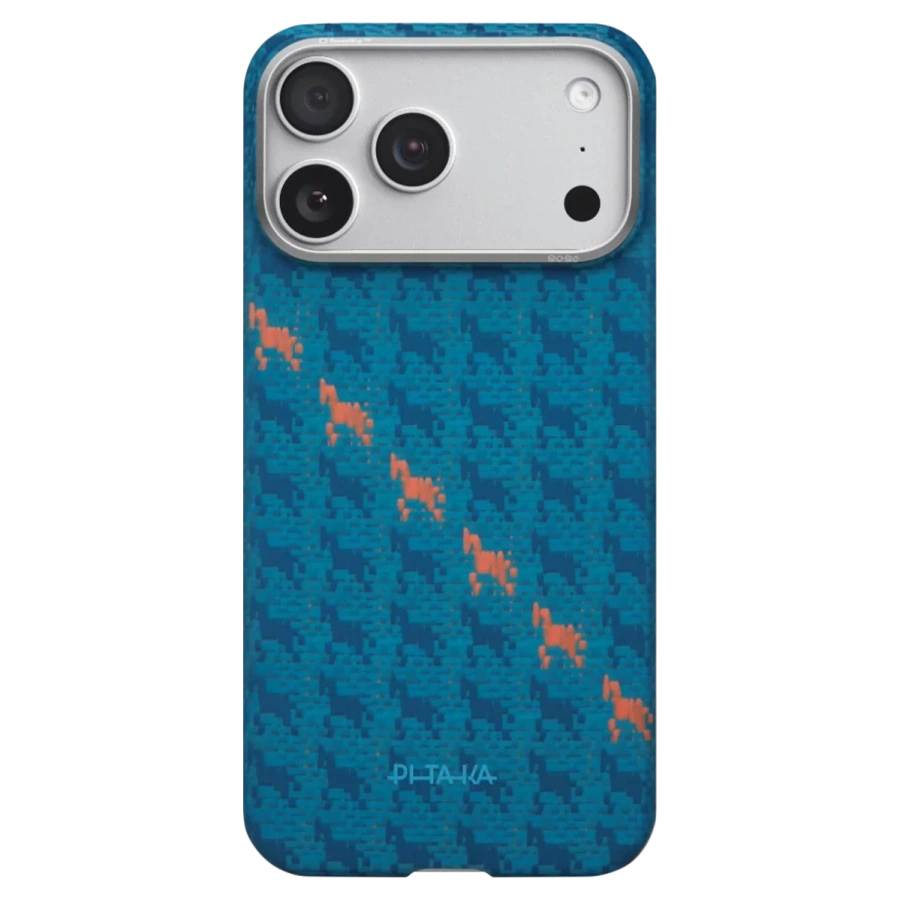 Чехол Pitaka Edge Ultra-Slim Case with PitaTap for iPhone 17 Pro Max - Indigo (HR1702PM)
