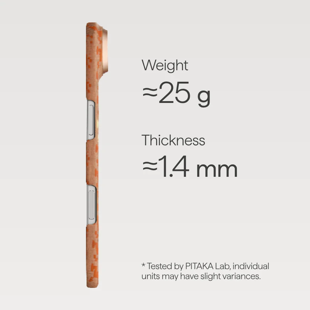 Чохол Pitaka Ultra-Slim Case for iPhone Air - Amber