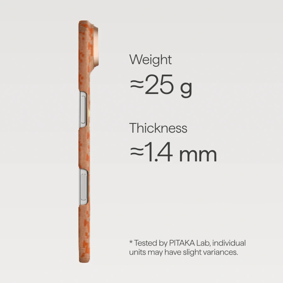 Чехол Pitaka Ultra-Slim Case for iPhone Air - Amber