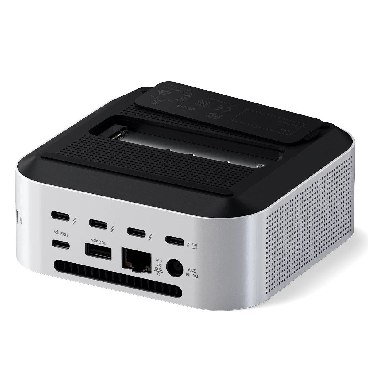 Док-станція з SSD енкловером Satechi Thunderbolt 5 CubeDock with SSD Enclosure (ST-DT5CES-US)