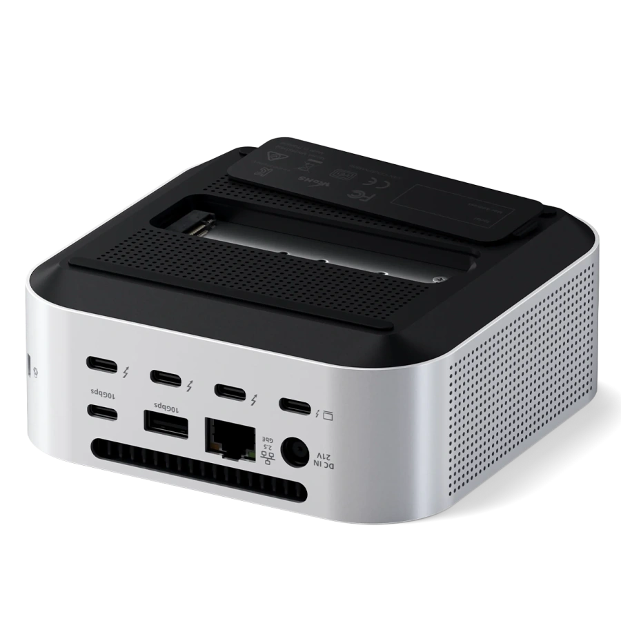 Док-станція з SSD енкловером Satechi Thunderbolt 5 CubeDock with SSD Enclosure (ST-DT5CES-US)
