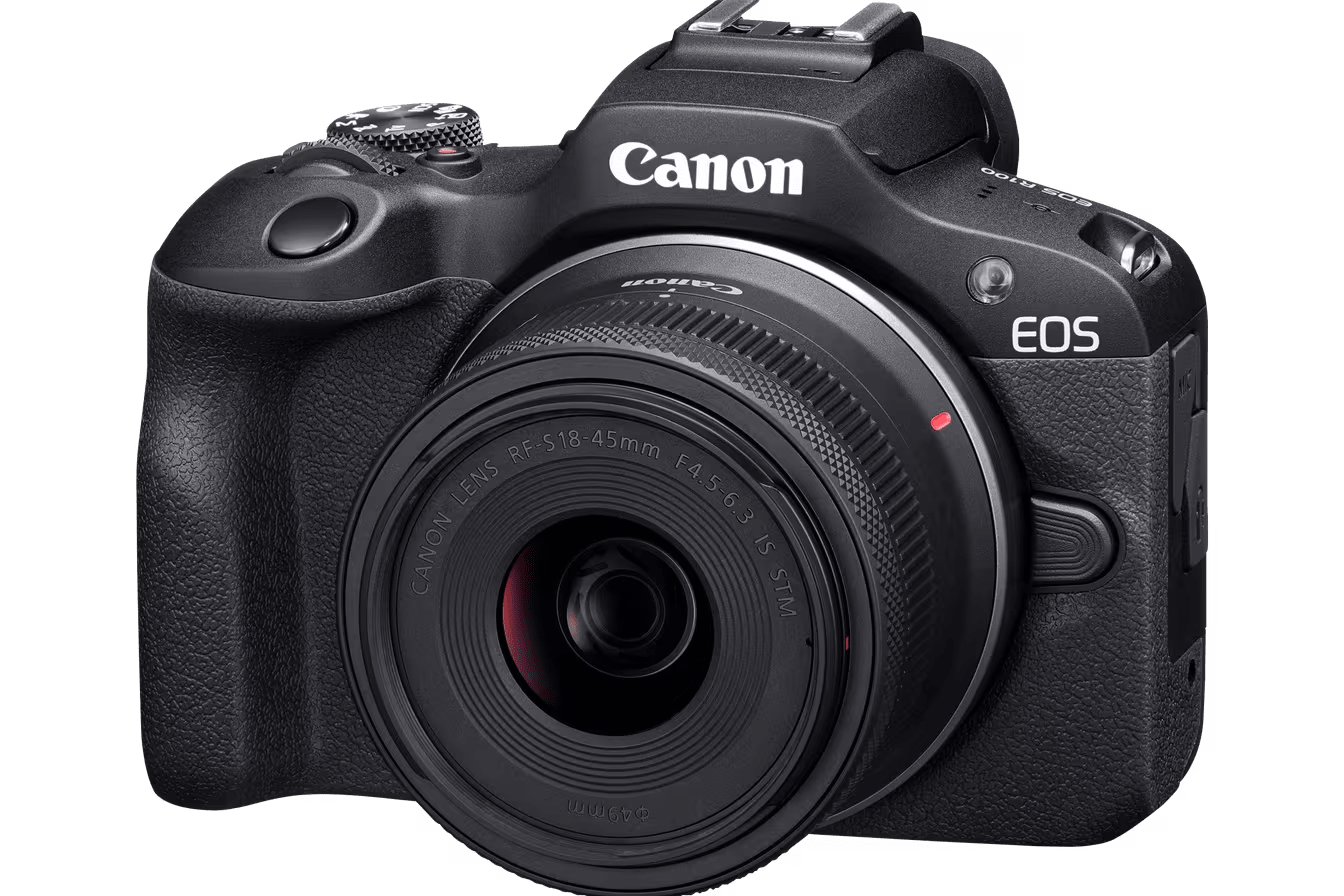 Фотоаппарат Canon EOS R100 kit [18-45mm + 55-210mm] IS STM (6052C036)