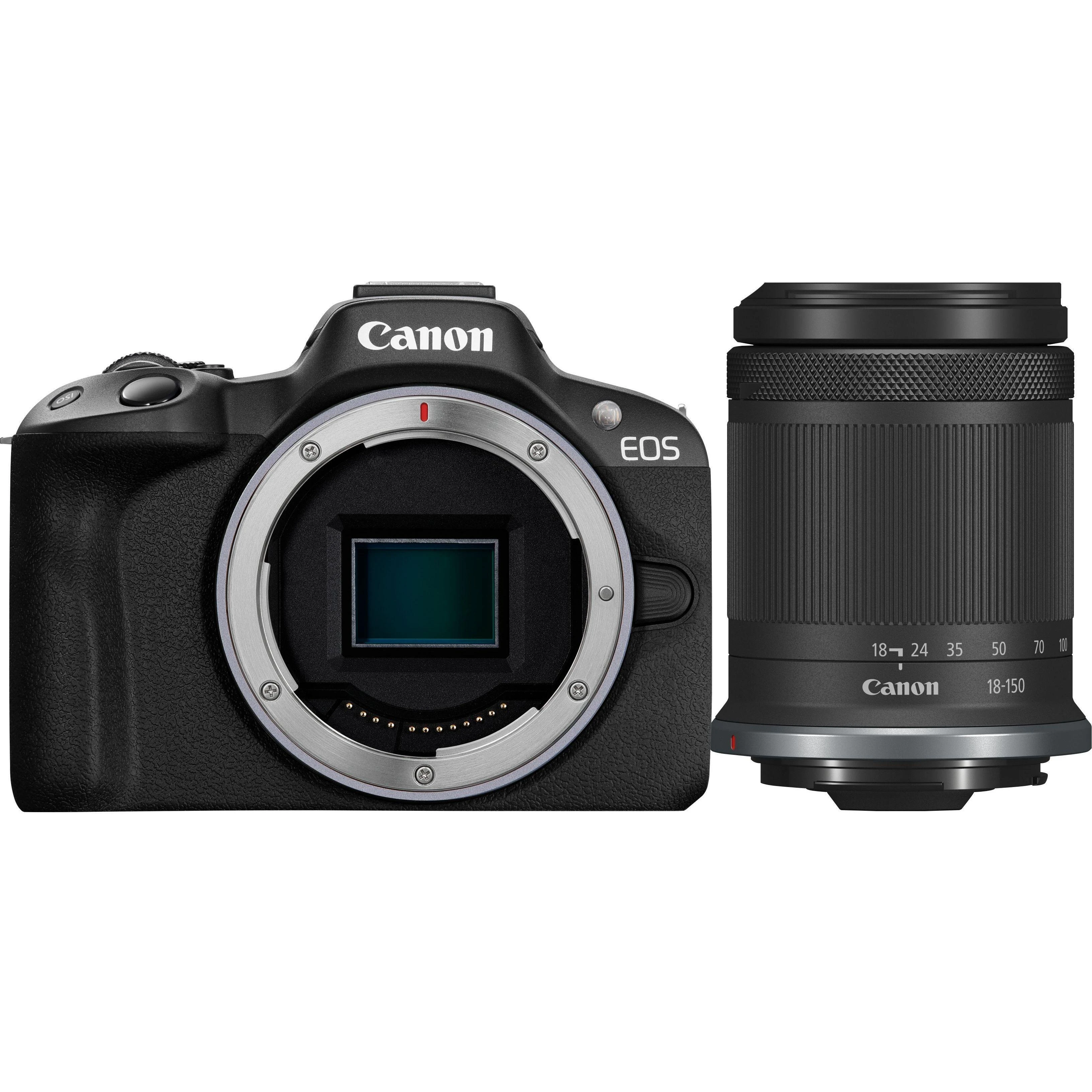 Фотоаппарат Canon EOS R50 kit [RF-S 18-150mm] IS STM - Black (5811C095)