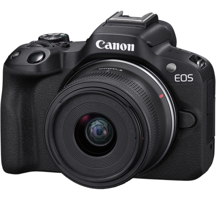 Фотоапарат Canon EOS R50 kit [RF-S 18-45mm] IS STM - Black (5811C033)