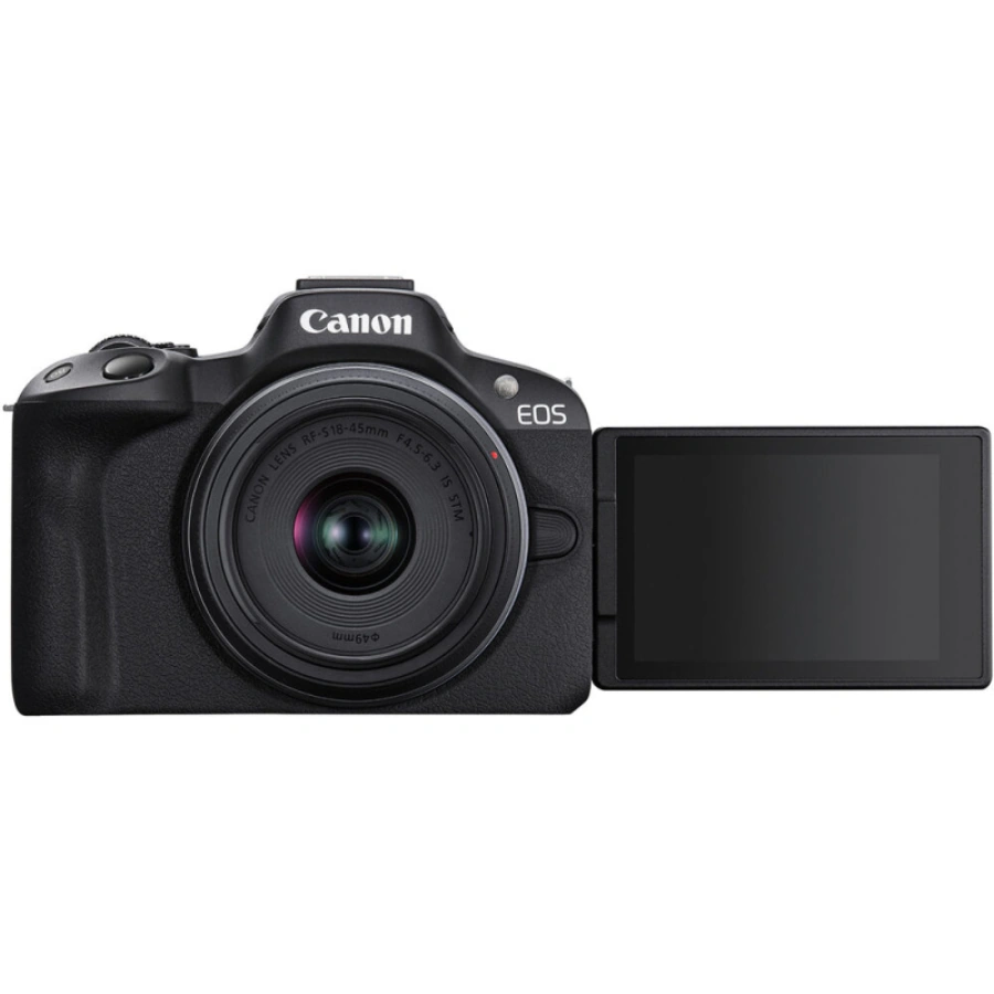 Фотоапарат Canon EOS R50 kit [RF-S 18-45mm] IS STM + RF-S 55-210mm] IS STM - Black (5811C034)