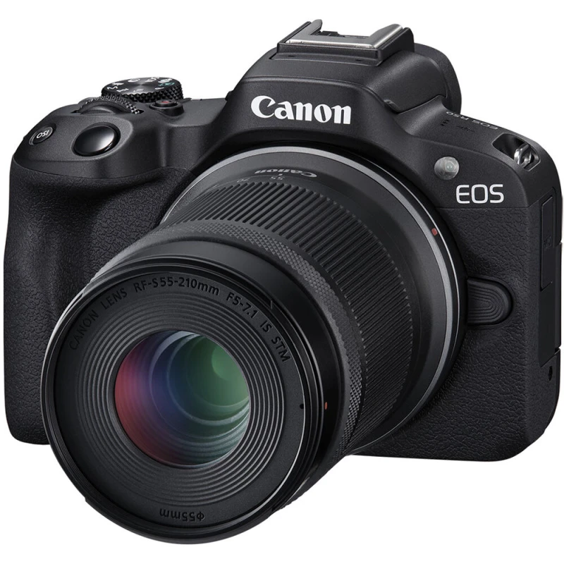 Фотоаппарат Canon EOS R50 kit [RF-S 18-45mm] IS STM + RF-S 55-210mm] IS STM - Black (5811C034)