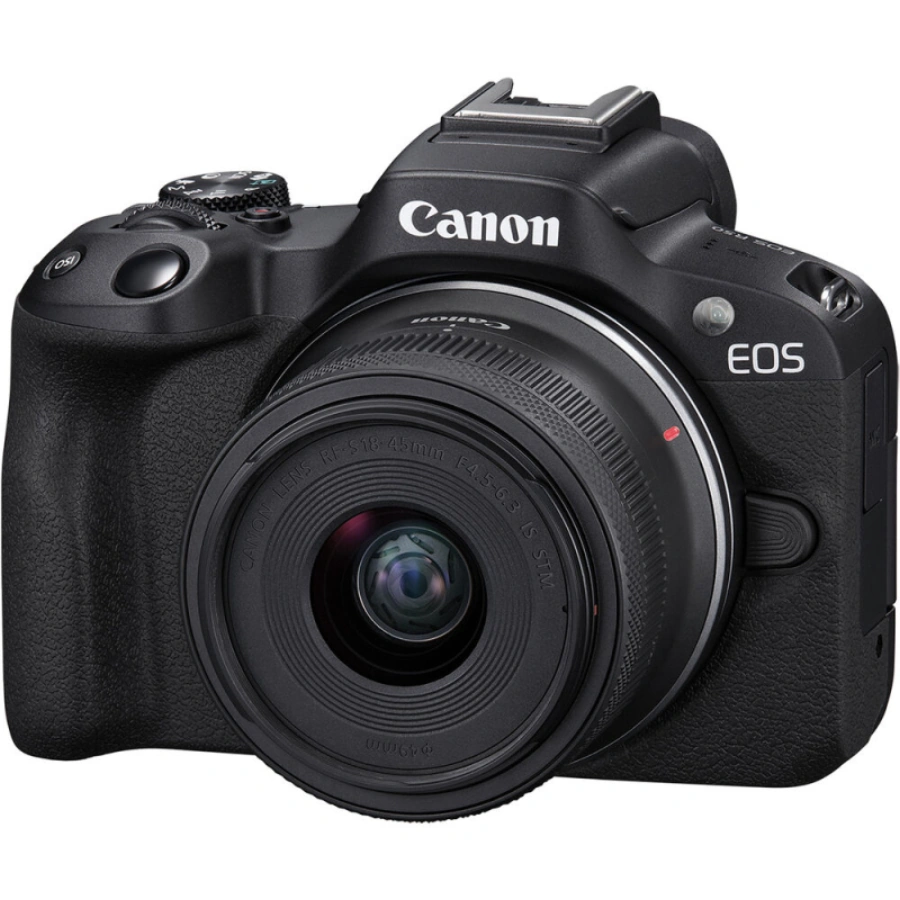 Фотоапарат Canon EOS R50 kit [RF-S 18-45mm] IS STM + RF-S 55-210mm] IS STM - Black (5811C034)