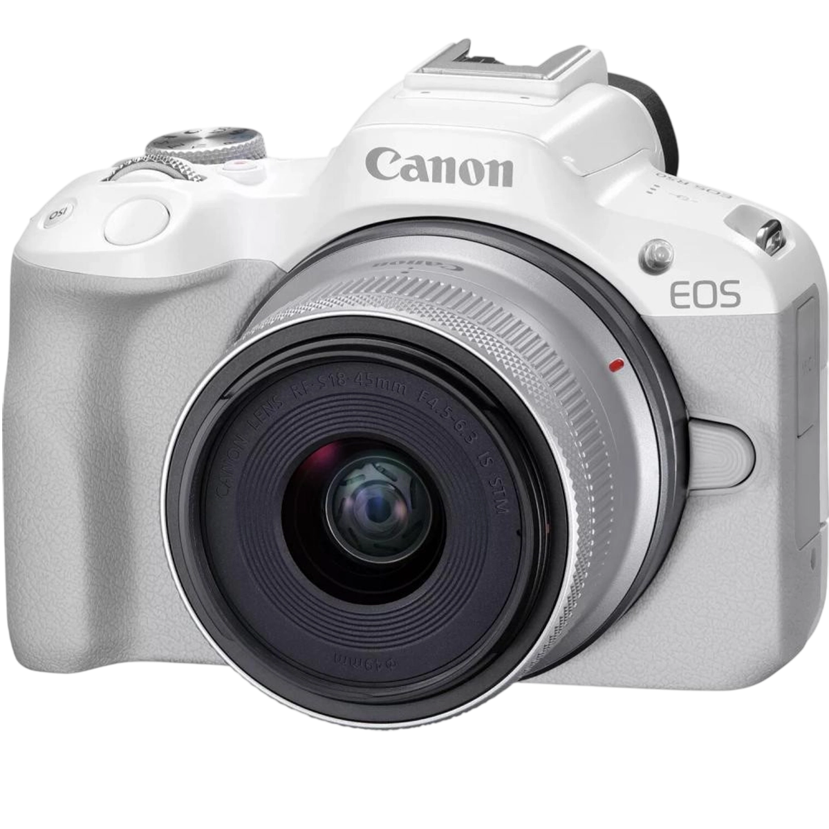 Фотоаппарат Canon EOS R50 kit [RF-S 18-45mm] IS STM - White (5812C030)
