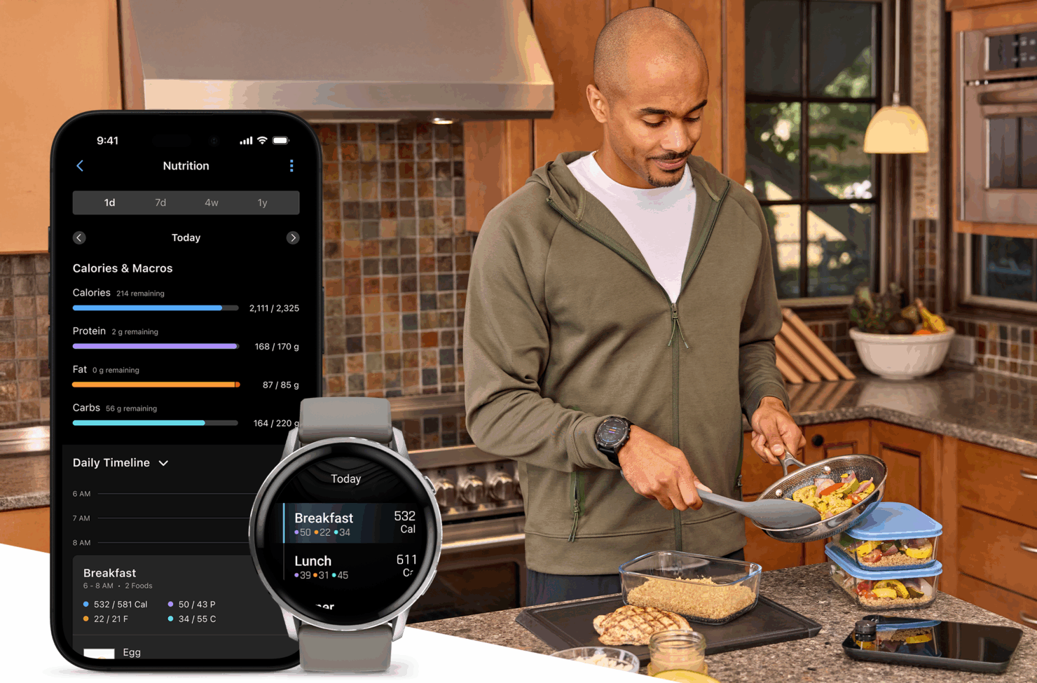Garmin Connect стежить за вашою тарілкою: Огляд нової функції Nutrition