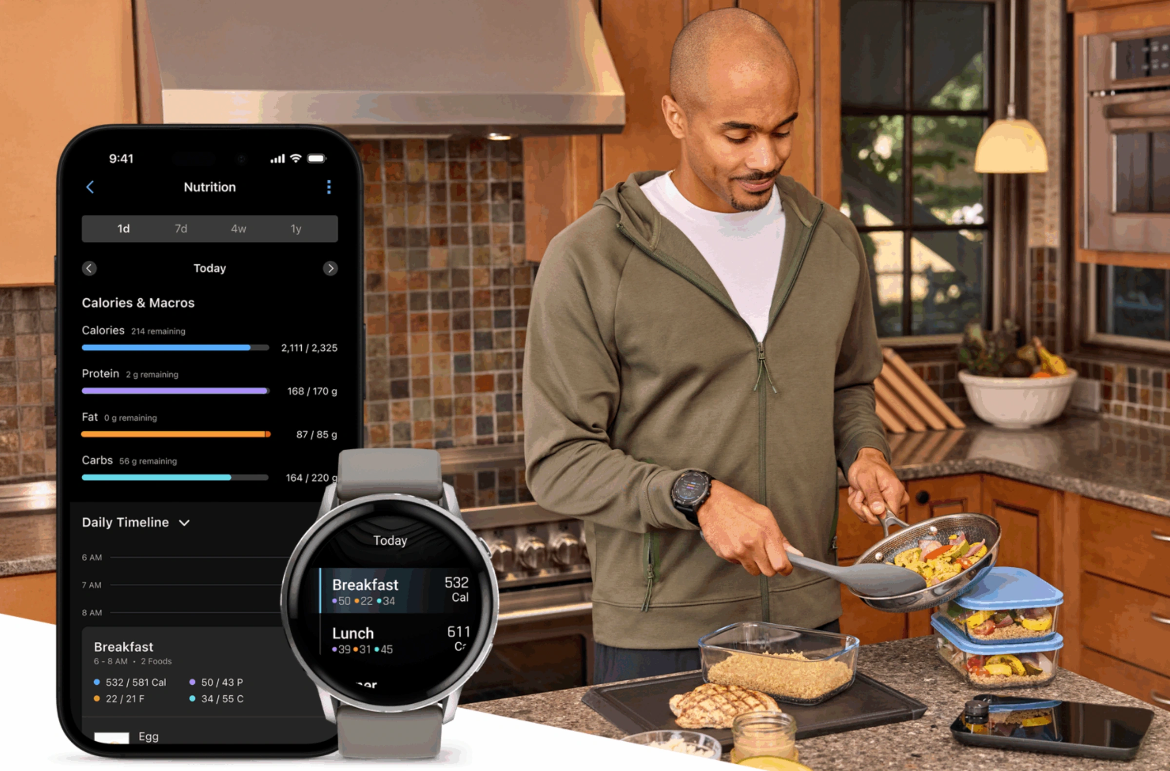 Garmin Connect стежить за вашою тарілкою: Огляд нової функції Nutrition