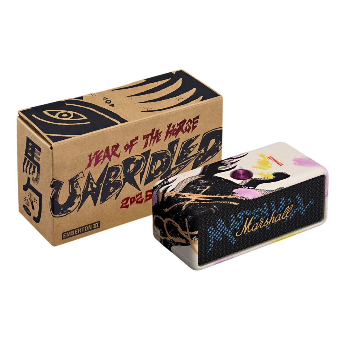 Колонка Marshall Emberton III Lunar New Year Edition 2026 - Multicolor (1009220)