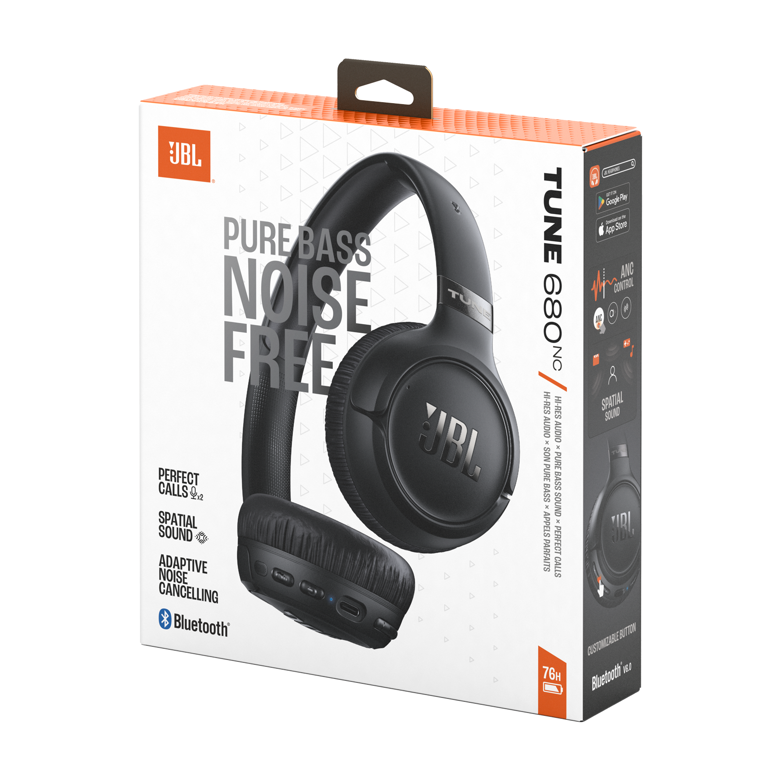 Навушники JBL Tune 680NC - Black (JBLT680NCBLK)