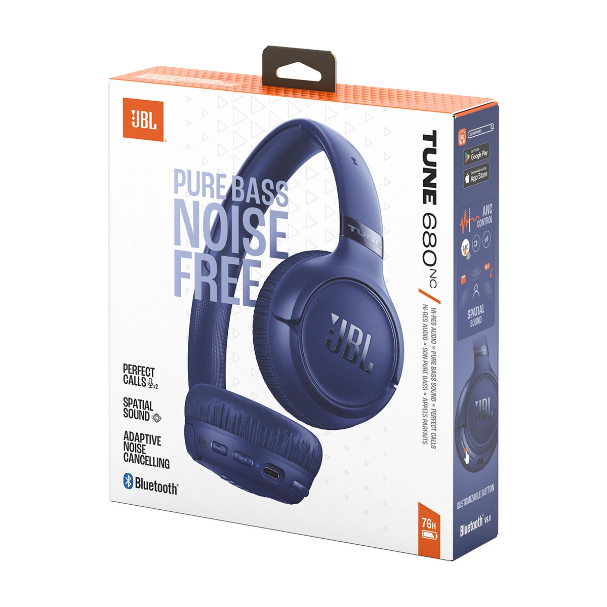 Навушники JBL Tune 680NC - Blue (JBLT680NCBLU)