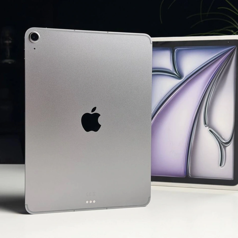 OPEN BOX Apple iPad Air 11'' M3 2025 Wi-Fi + Cellular 256GB Space Gray (MCG04) - Стан: гарний | Акумулятор: 100% | Комплектація: повний | Гарантія: 6 міс.
