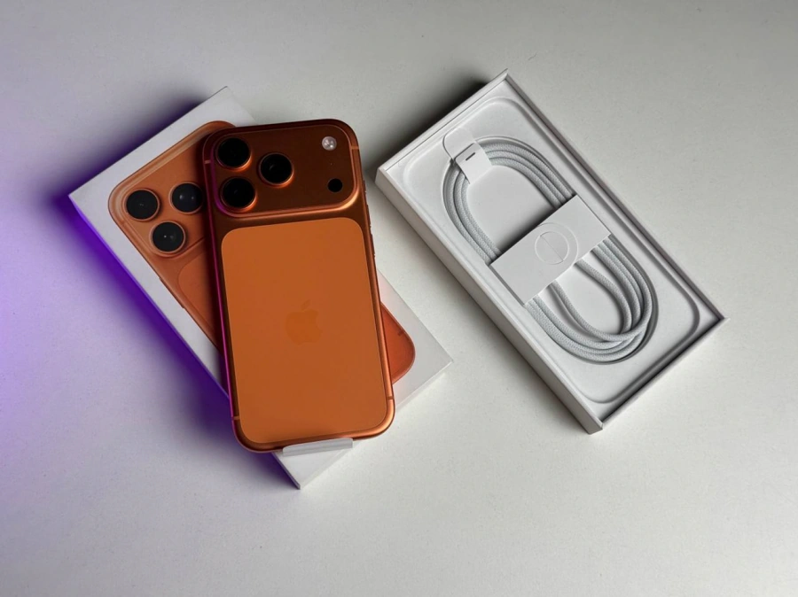 OPEN BOX Apple iPhone 17 Pro 512GB eSim Cosmic Orange (MG7P4, MG8A4) - Стан: ідеальний | Акумулятор: 100% | Комплектація: повний | Гарантія: 6 міс.