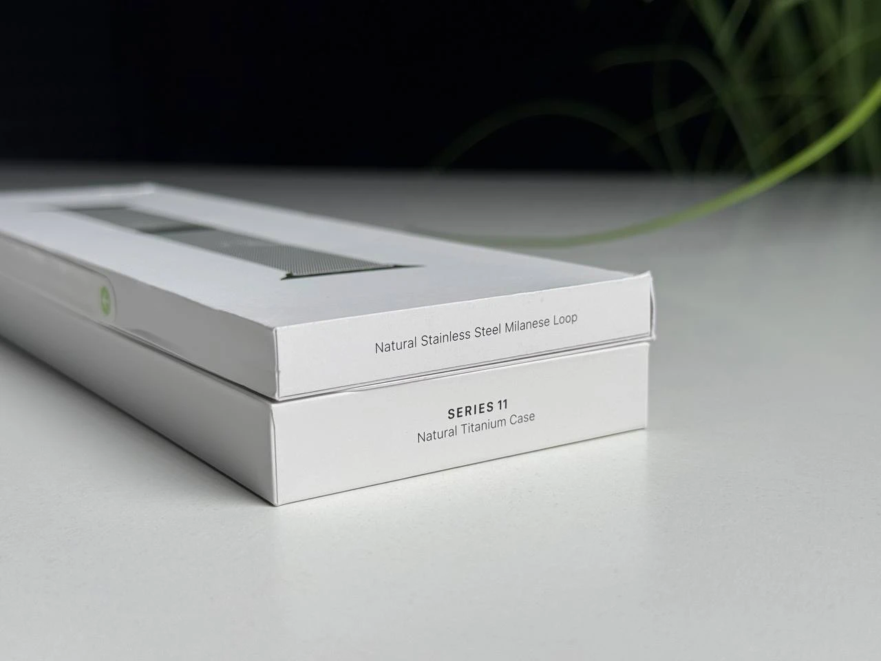 OPEN BOX Apple Watch Series 11 GPS + Cellular 42mm Natural Titanium Case with Natural Milanese Loop (MF8P4) - Состояние: идеальное | Аккумулятор: 100% | Комплектация: полный | Гарантия: 12 мес.