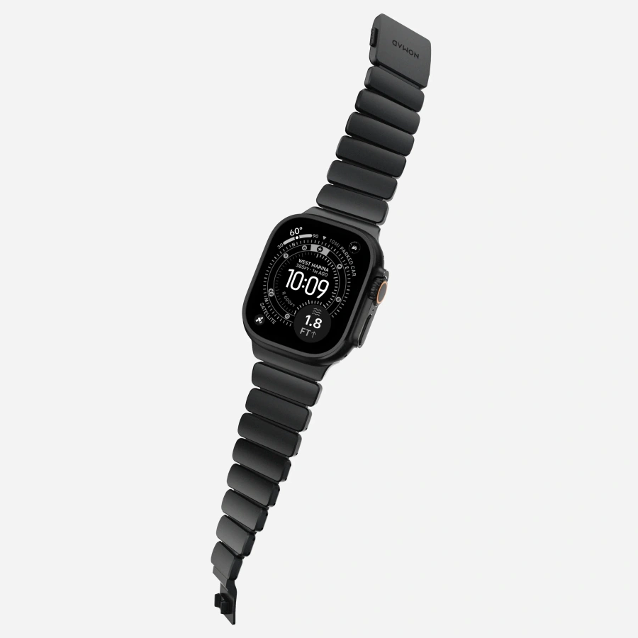 Ремешок Nomad Stratos Band Black Hardware для Apple Watch 46mm/49mm - Black (NM011154858)