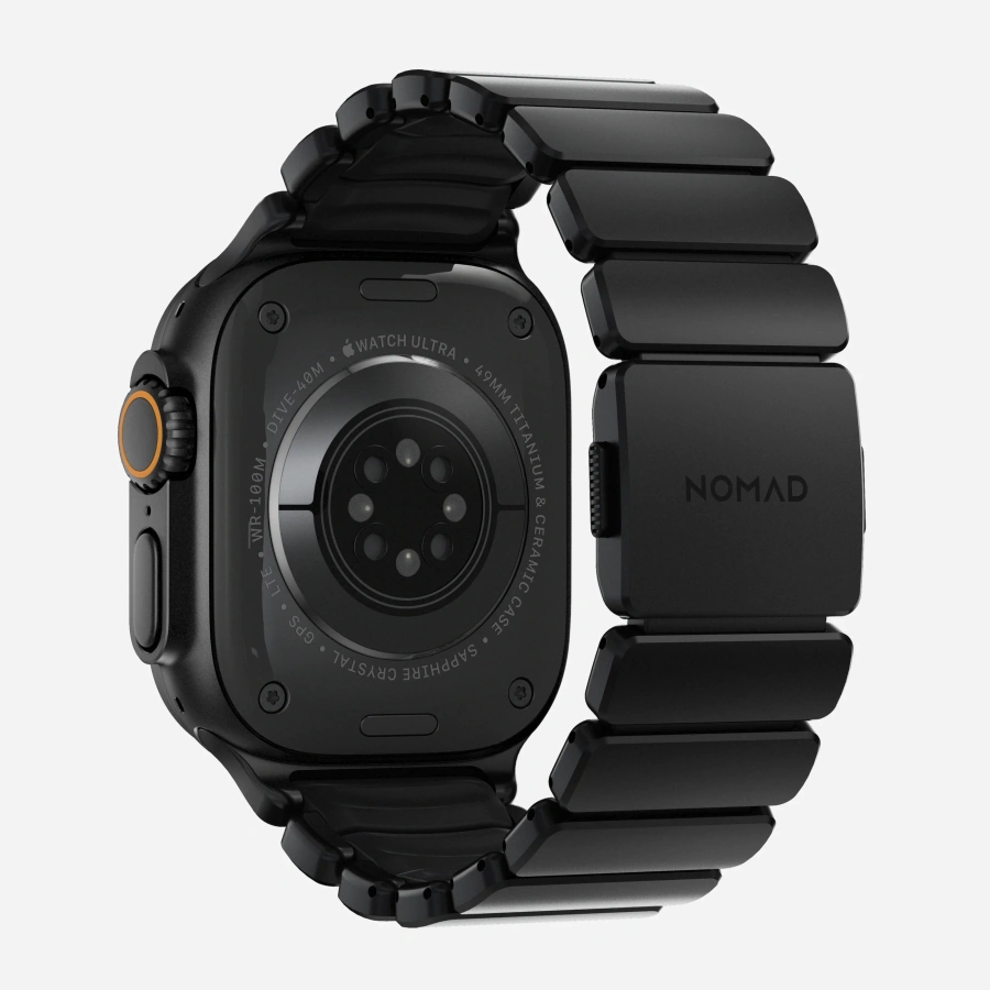 Ремешок Nomad Stratos Band Black Hardware для Apple Watch 46mm/49mm - Black (NM011154858)