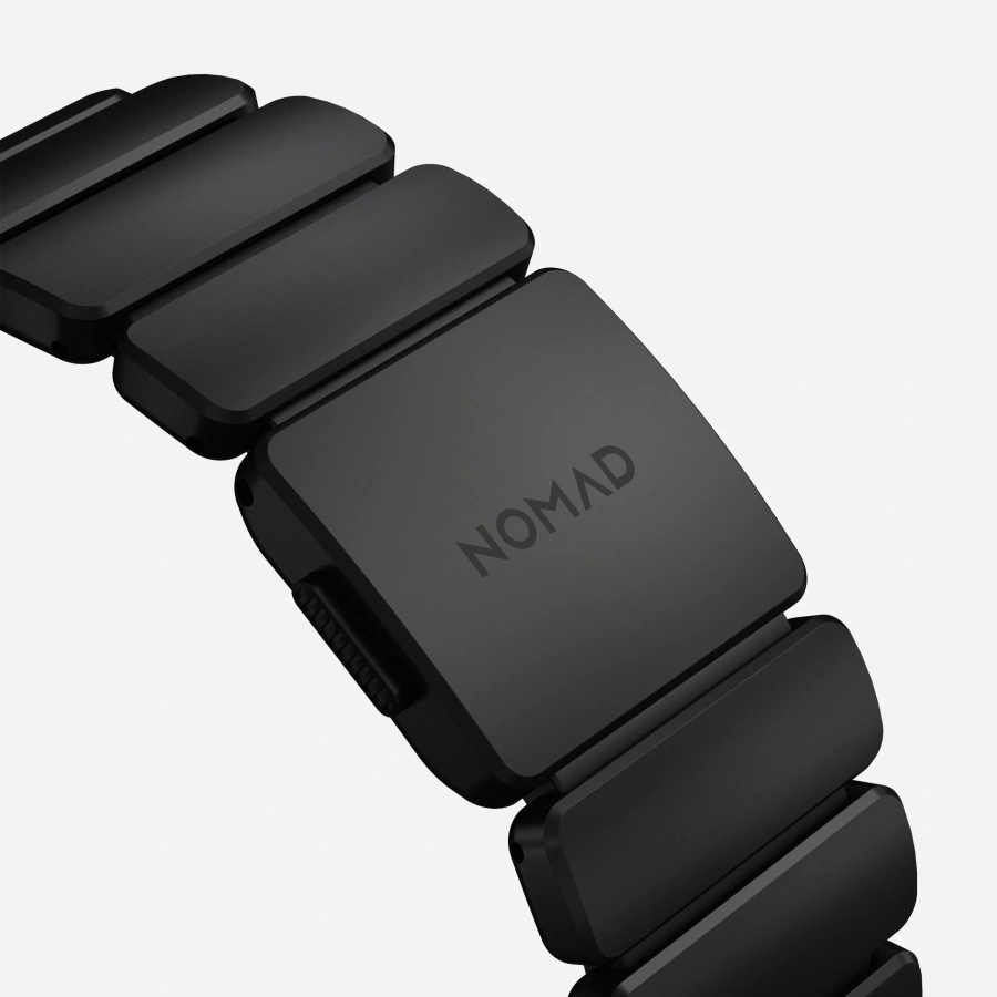 Ремешок Nomad Stratos Band Black Hardware для Apple Watch 46mm/49mm - Black (NM011154858)