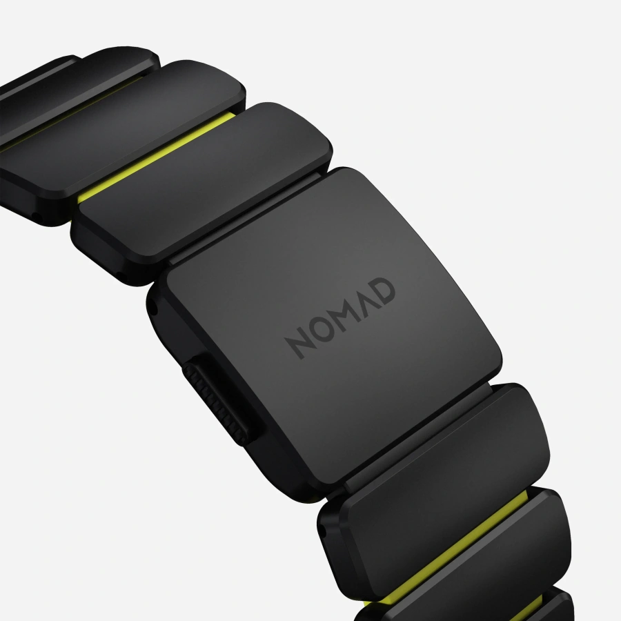 Ремешок Nomad Stratos Band Black Hardware для Apple Watch 46mm/49mm - Volt (NM011130858)