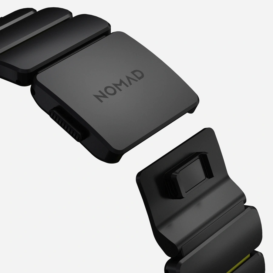 Ремешок Nomad Stratos Band Black Hardware для Apple Watch 46mm/49mm - Volt (NM011130858)