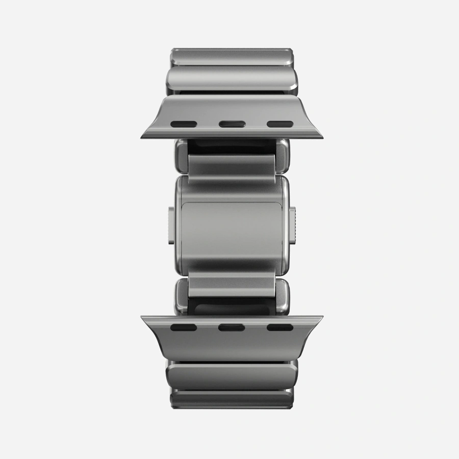 Ремешок Nomad Stratos Band Natural Hardware для Apple Watch 46mm/49mm - Black (NM014421858)