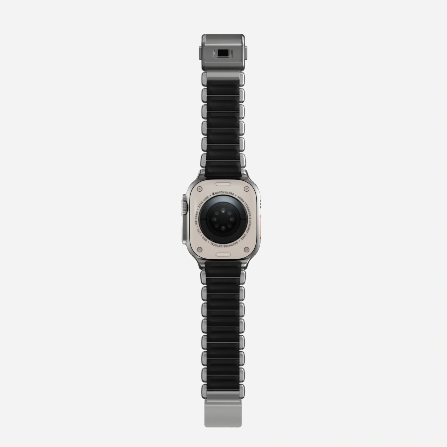 Ремешок Nomad Stratos Band Natural Hardware для Apple Watch 46mm/49mm - Black (NM014421858)