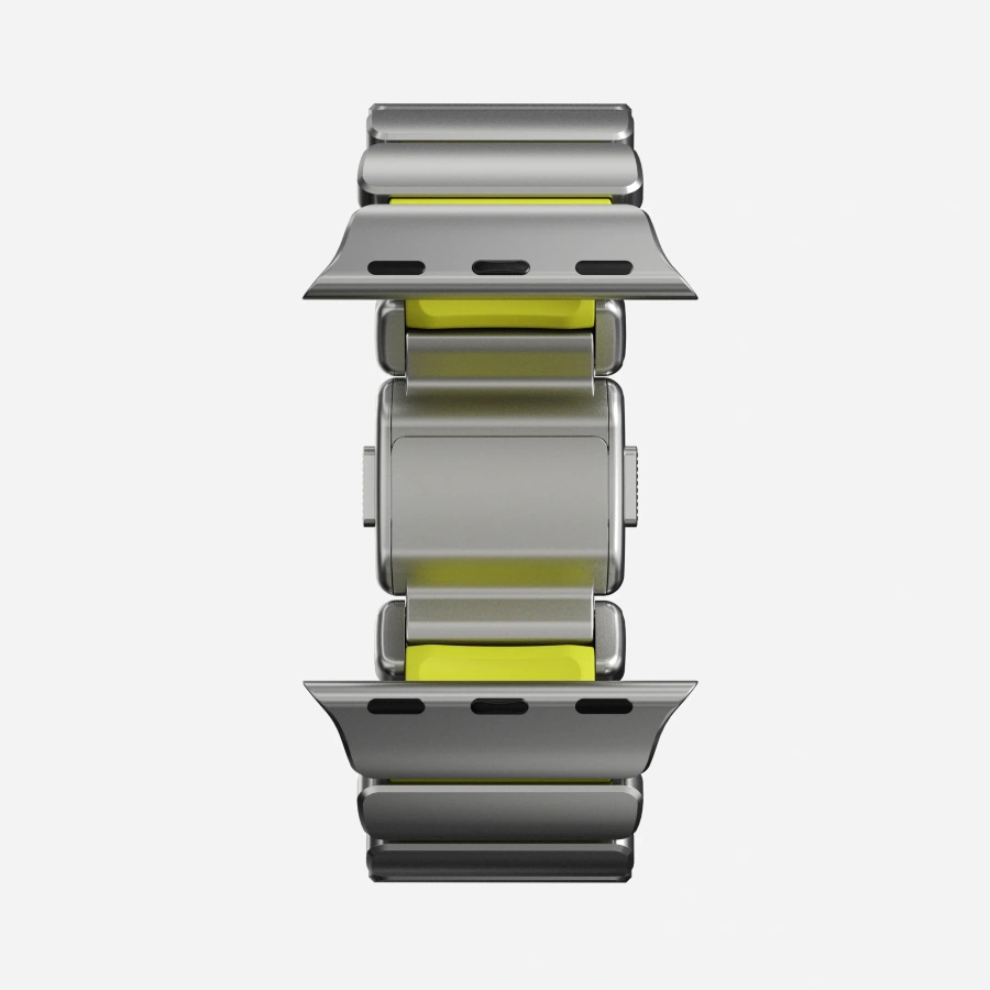 Ремінець Nomad Stratos Band Natural Hardware для Apple Watch 46mm/49mm - Volt (NM011147858)