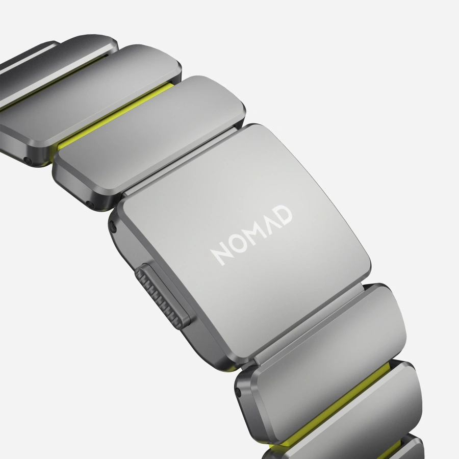 Ремінець Nomad Stratos Band Natural Hardware для Apple Watch 46mm/49mm - Volt (NM011147858)