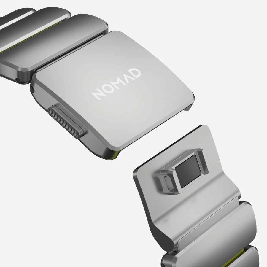 Ремінець Nomad Stratos Band Natural Hardware для Apple Watch 46mm/49mm - Volt (NM011147858)