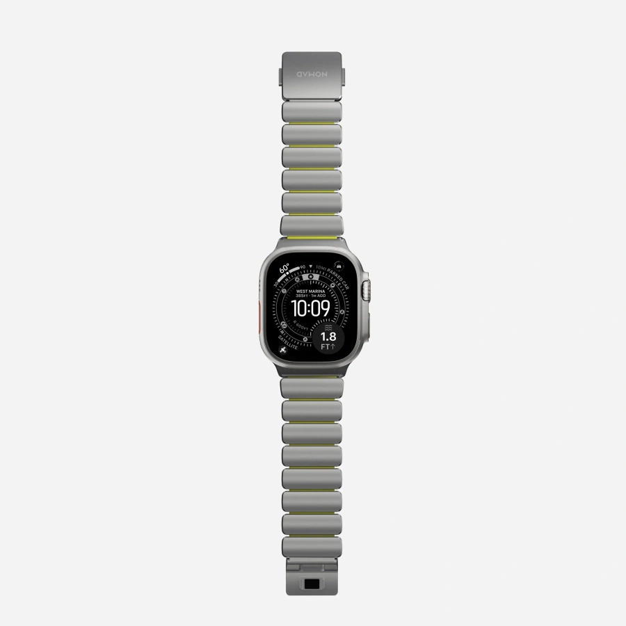 Ремінець Nomad Stratos Band Natural Hardware для Apple Watch 46mm/49mm - Volt (NM011147858)
