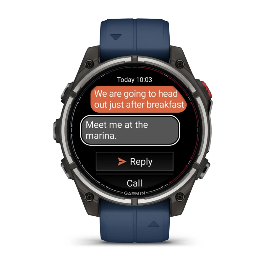 Смарт-годинник Garmin Quatix 8 Pro 47 mm AMOLED Marine GPS Smartwatch (010-03198-51)