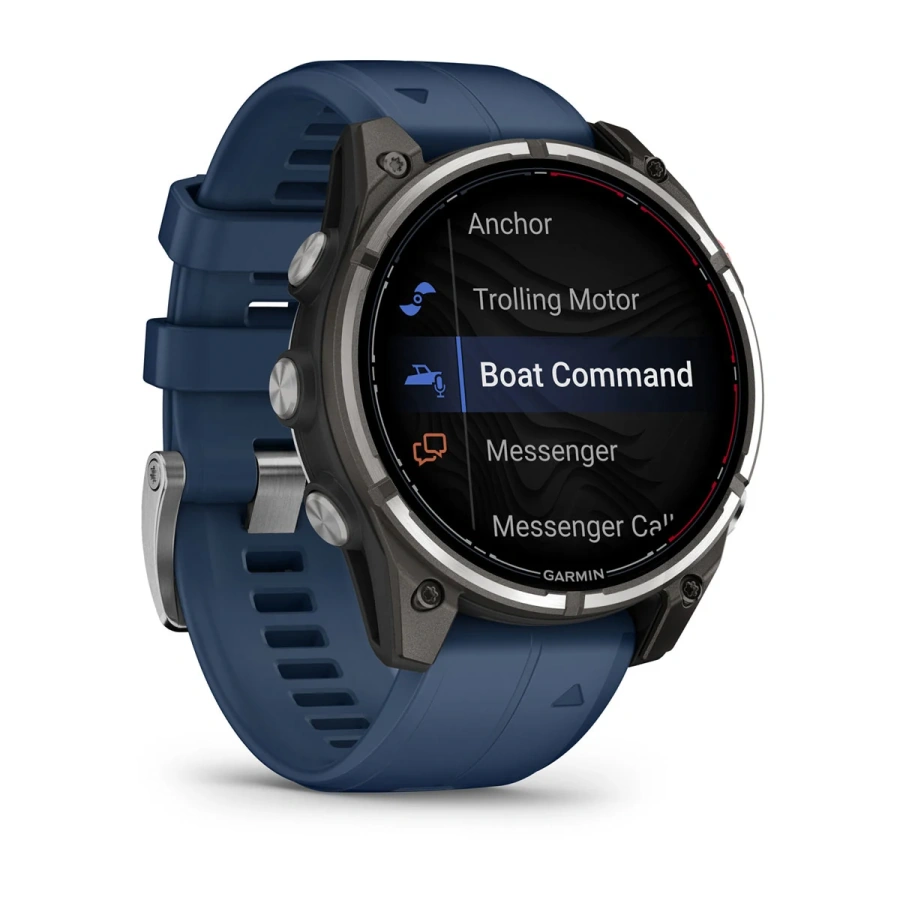 Смарт-годинник Garmin Quatix 8 Pro 47 mm AMOLED Marine GPS Smartwatch (010-03198-51)