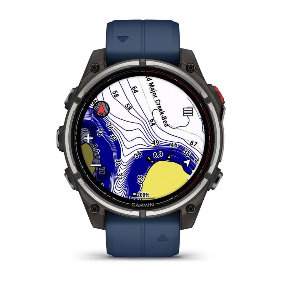 Смарт-годинник Garmin Quatix 8 Pro 47 mm AMOLED Marine GPS Smartwatch (010-03198-51)