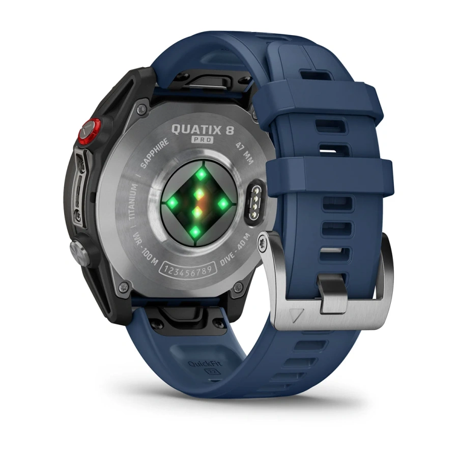 Смарт-годинник Garmin Quatix 8 Pro 47 mm AMOLED Marine GPS Smartwatch (010-03198-51)