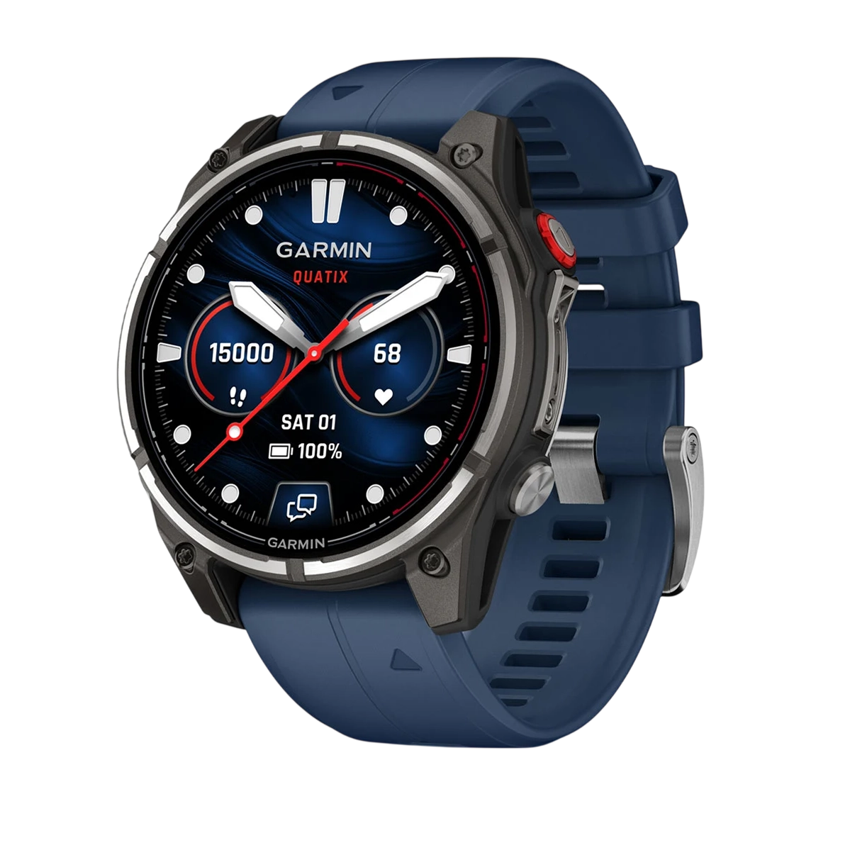 Смарт-годинник Garmin Quatix 8 Pro 47 mm AMOLED Marine GPS Smartwatch (010-03198-51)