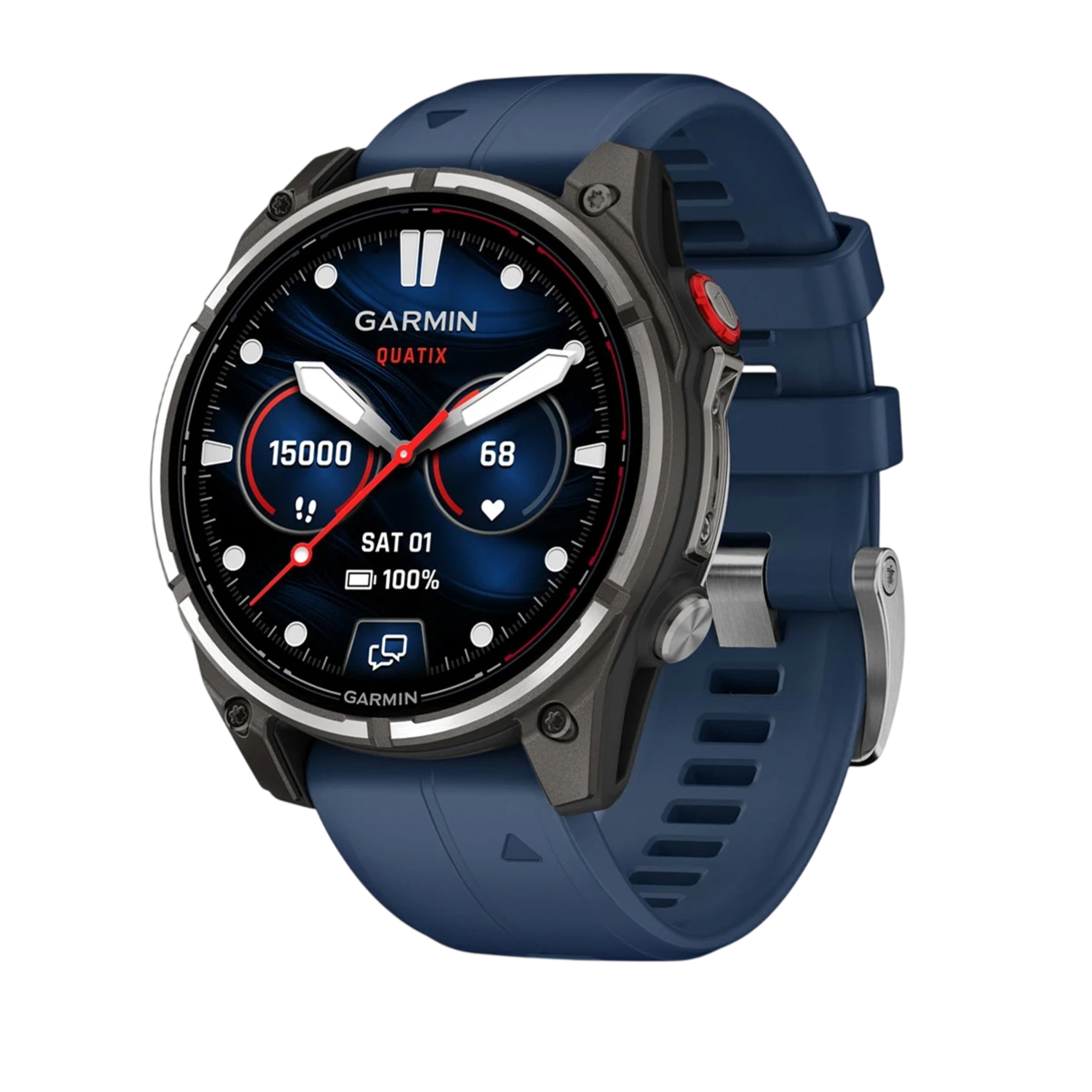 Смарт-годинник Garmin Quatix 8 Pro 47 mm AMOLED Marine GPS Smartwatch (010-03198-51)