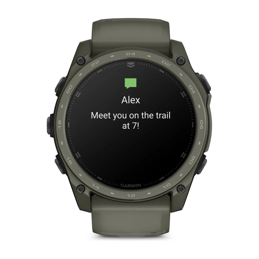 Смарт-годинник Garmin tactix 8 51 mm AMOLED Includes Applied Ballistics Ultralight Solver - Olive Drab Cerakote (010-04553-10/11)