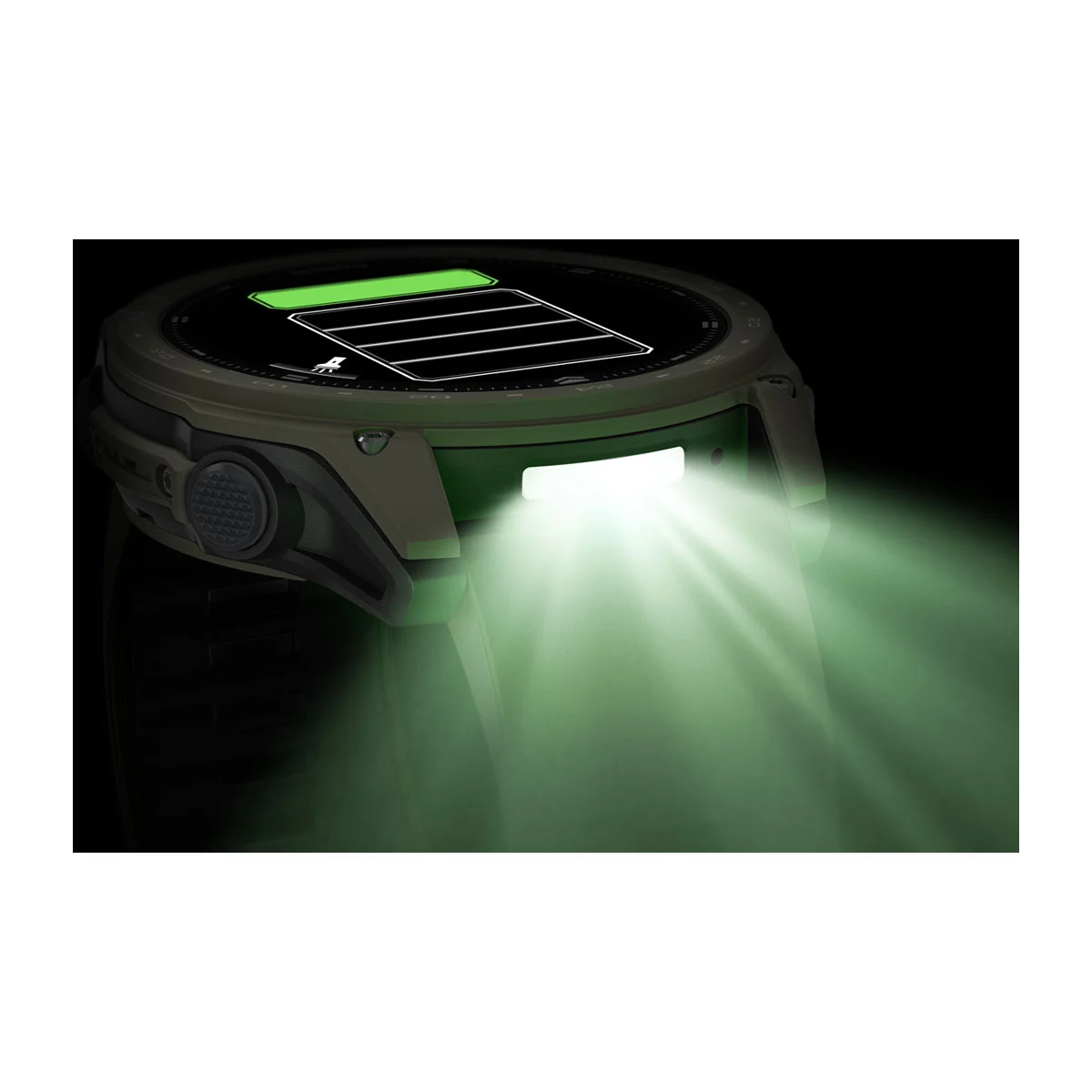 Смарт-годинник Garmin tactix 8 51 mm AMOLED Includes Applied Ballistics Ultralight Solver - Olive Drab Cerakote (010-04553-10/01)