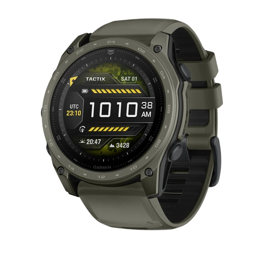 Смарт-годинник Garmin tactix 8 51 mm AMOLED Includes Applied Ballistics Ultralight Solver - Olive Drab Cerakote (010-04553-10/11)