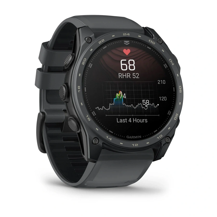 Смарт-годинник Garmin tactix 8 51 mm AMOLED Includes Applied Ballistics Ultralight Solver - Slate Gray Cerakote (010-04553-00/01)