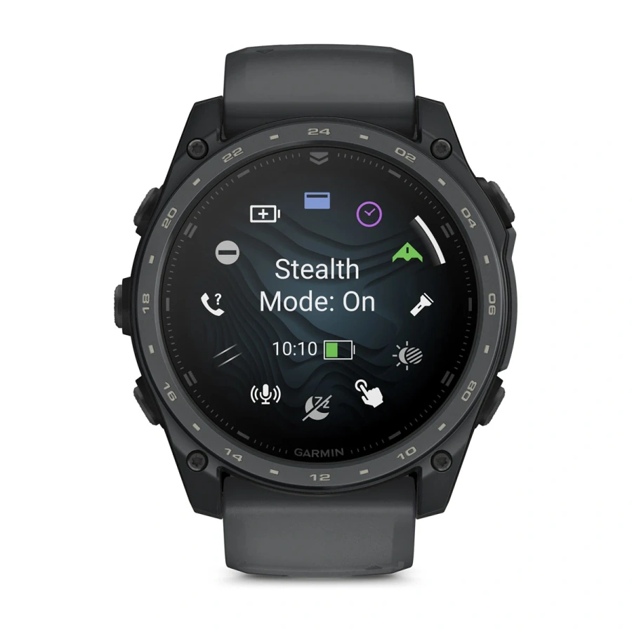 Смарт-годинник Garmin tactix 8 51 mm AMOLED Includes Applied Ballistics Ultralight Solver - Slate Gray Cerakote (010-04553-00/01)
